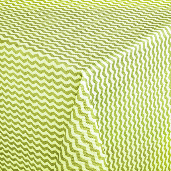 obrus Waves kwadratowy; 100x100 cm (SxD); żółty; kwadrat
