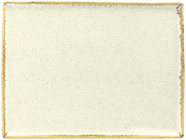 półmisek Sidina prostokątny; 35x26x2 cm (DxSxW); beżowy; prostokątny; 2 sztuka / opakowanie