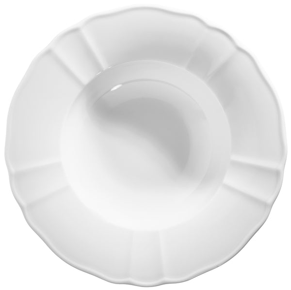 talerz głęboki Amely; 500ml, 27x6.1 cm (ØxW); biały; okrągły; 4 sztuka / opakowanie