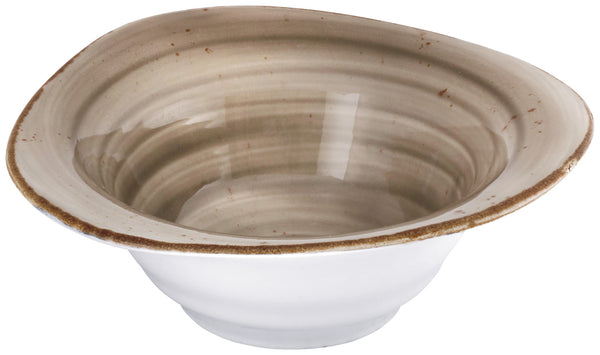 miska Nebro organiczna; 750ml, 22x7 cm (ØxW); szary; 3 sztuka / opakowanie