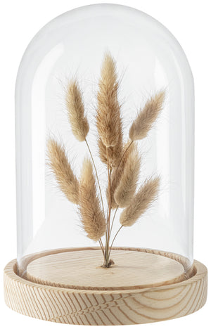 element dekoracyjny Bojana; 13x19 cm (ØxW); transparentny/naturalny