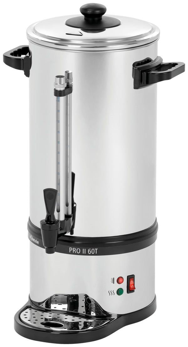 ekspres do kawy Bartscher PRO II 60T; 9000ml, 31x54x32 cm (SxWxG); srebro