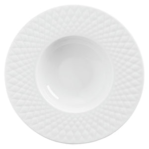 talerz głęboki Bilbero; 380ml, 27x5.5 cm (ØxW); biały; okrągły; 4 sztuka / opakowanie
