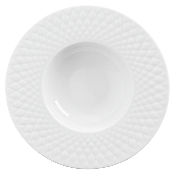 talerz głęboki Bilbero; 380ml, 27x5.5 cm (ØxW); biały; okrągły; 4 sztuka / opakowanie