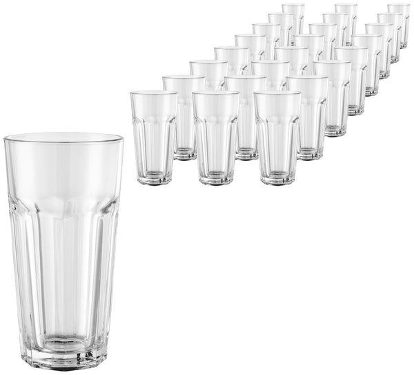 szklanka do longdrinków Casablanca stapelbar; 480ml, 8.6x16 cm (ØxW); transparentny; 24 sztuka / opakowanie