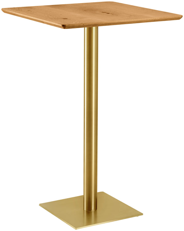 podstawa stołu wysokiego Orio; 42x42x108 cm (SxDxW); złoto; kwadrat