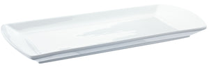 półmisek porcelanowy Loa; 38.5x17x3.5 cm (DxSxW); biały; prostokątny; 3 sztuka / opakowanie