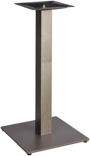 podstawa Industrio stół wysoki; 43x43x108 cm (SxDxW); szary vintage; kwadrat