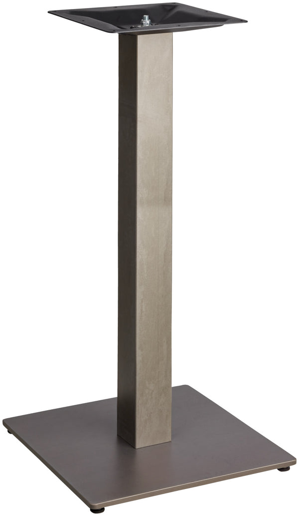 podstawa Industrio stół wysoki; 43x43x108 cm (SxDxW); szary vintage; kwadrat
