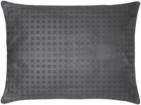 poszewka na poduszkę Cube zamek błyskawiczny; 70x90 cm (DxS); łupkowy szary