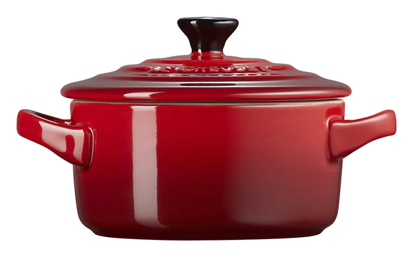 Mini Cocotte 10 cm; 250ml, 10x5 cm (ØxW); ciemny czerwony; okrągły