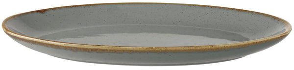 półmisek Sidina owalny; 24x18x2.8 cm (DxSxW); szary; owalny; 6 sztuka / opakowanie