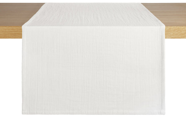 bieżnik na stół Silena; 40x130 cm (SxD); biały