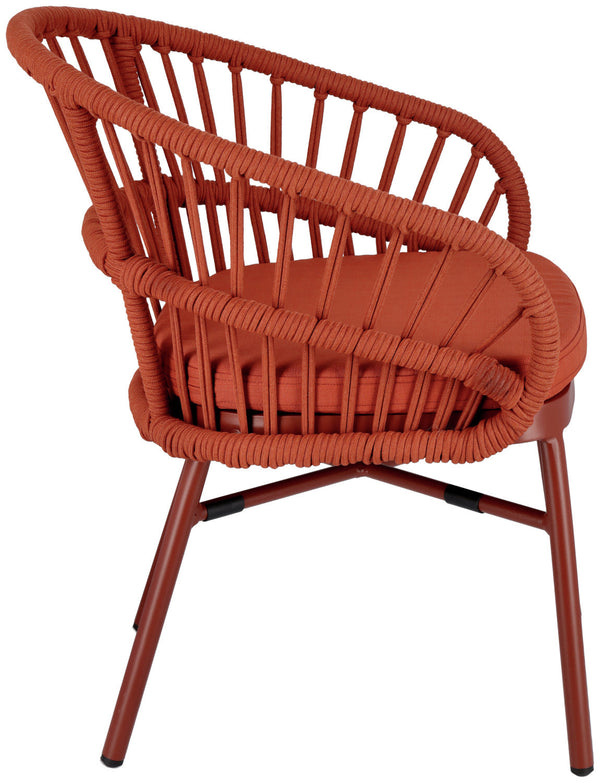 Stuhl Pina; 56x61x77 cm (SxGxW); terakota; 2 sztuka / opakowanie