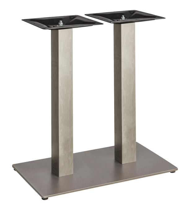 podstawa podwójna Industrio Standard; 70x40x72 cm (SxDxW); szary vintage; prostokątny