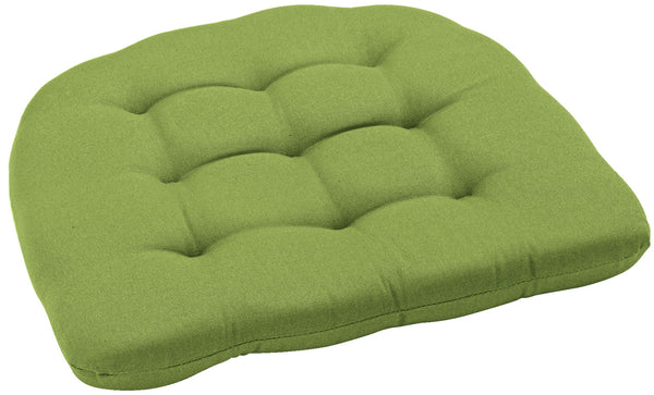 poduszka na krzesło Colori; 40x37.5x4 cm (SxDxW); zielony; stożkowy