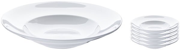 talerz do makaronów Classic; 520ml, 27x5.7 cm (ØxW); biały; okrągły; 6 sztuka / opakowanie