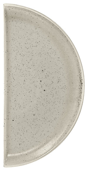 półtalerz płaski Ossora; 27.5x13.5 cm (DxS); beżowy; półokrągły; 4 sztuka / opakowanie