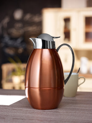 termos Asotis; 1000ml, 14x26 cm (ØxW); miedź; okrągły