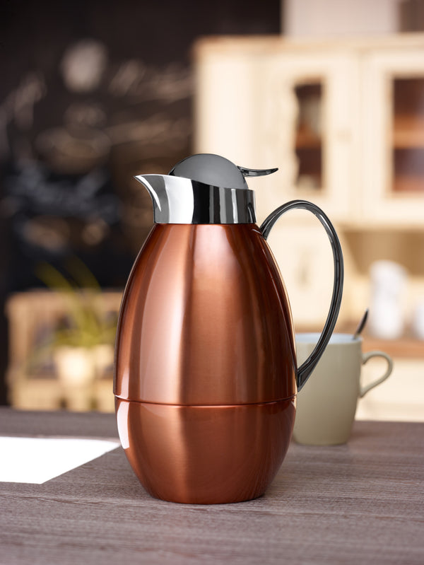 termos Asotis; 1000ml, 14x26 cm (ØxW); miedź; okrągły