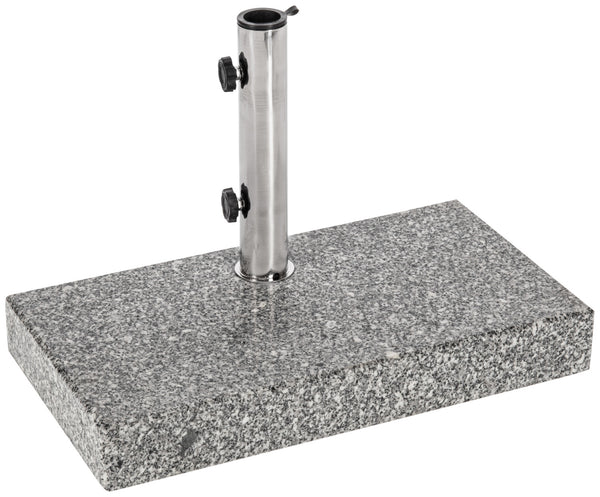 stojak na parasol Gardo; 51x28x8 cm (DxSxW); jasny szary; prostokątny