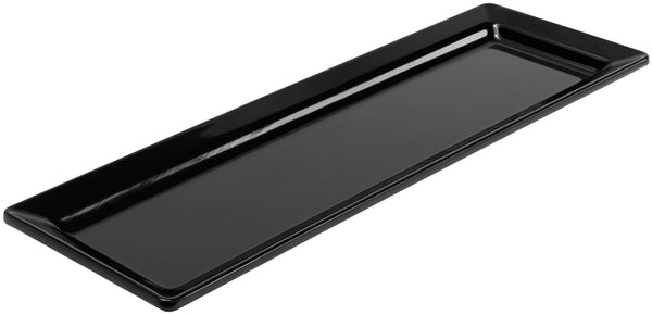 płyta prezentacyjna Melamin GN 2/4; Größe GN 2/4, 53x16.2x3 cm (DxSxG); czarny