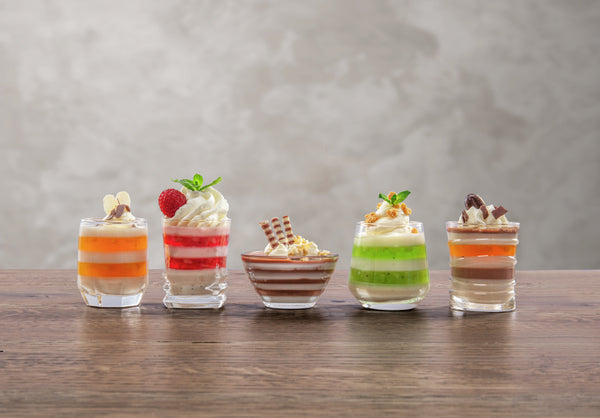 mini szklanka  Elegan; 80ml, 5x6.2 cm (ØxW); transparentny; 6 sztuka / opakowanie