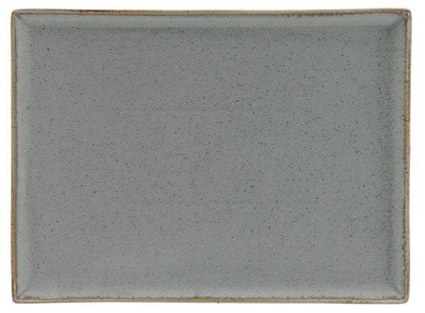 półmisek Sidina prostokątny; 27x21x2 cm (DxSxW); szary; prostokątny; 6 sztuka / opakowanie