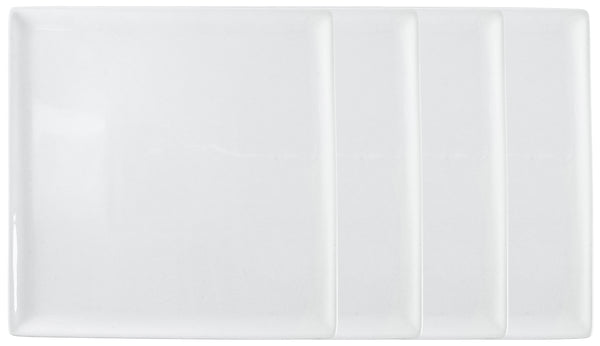 półmisek Ankara; 20.5x20.5x1.2 cm (DxSxW); biały; 4 sztuka / opakowanie