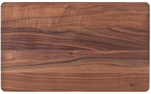deska Vesper bez wgłębienia; 33x20x1.5 cm (DxSxW); orzech włoski; prostokątny