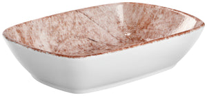 Schälchen Gironia rechteckig; 200ml, 16.5x12x4 cm (DxSxW); różowy; 6 sztuka / opakowanie