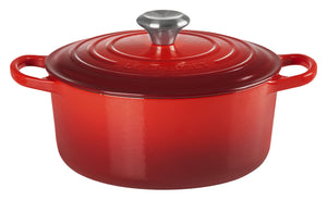 Bräter Signature rund 24 cm; 4200ml, 24x17.2 cm (ØxW); ciemny czerwony; okrągły