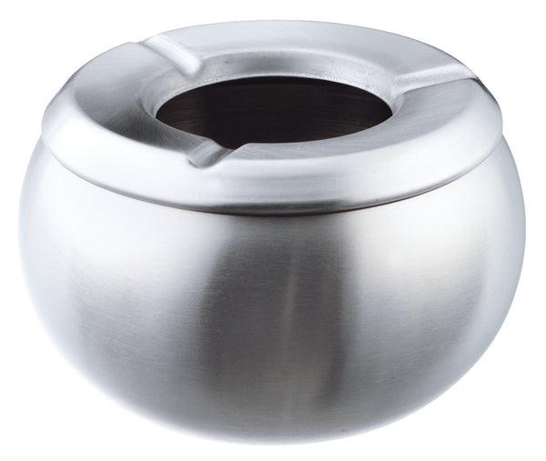 popielniczka Steel; 11x6 cm (ØxW); srebro; okrągły