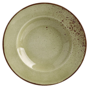 talerz głęboki Palana; 200ml, 24x4 cm (ØxW); limonka; okrągły; 6 sztuka / opakowanie
