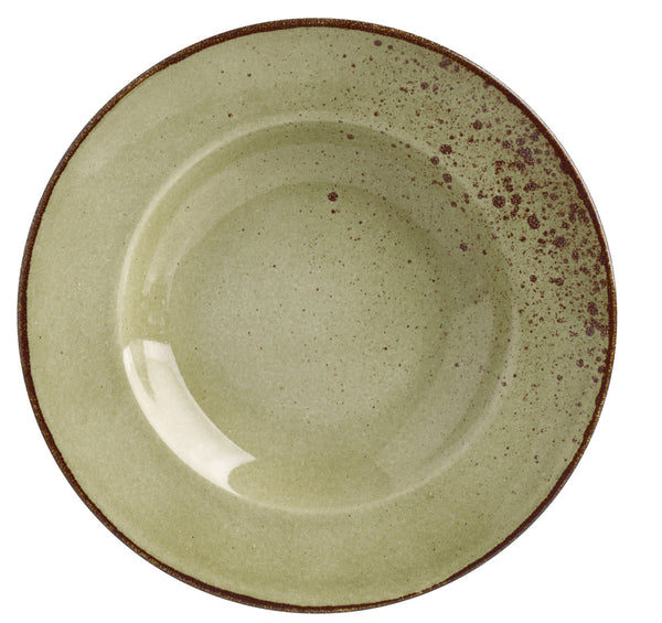 talerz głęboki Palana; 200ml, 24x4 cm (ØxW); limonka; okrągły; 6 sztuka / opakowanie