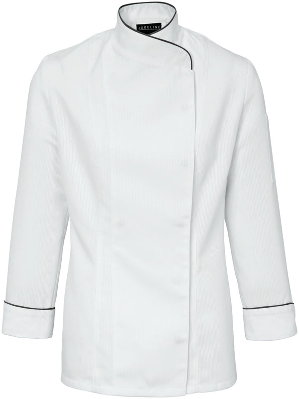 bluza kucharska damska Luisa; Kleidergröße 46; biały/szary