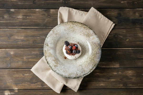 talerz do makaronu Gironia; 600ml, 30x6.5 cm (ØxW); taupe; okrągły; 4 sztuka / opakowanie