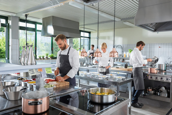 bluza kucharska męska Samuel krótki rękaw ; Kleidergröße 46; biały