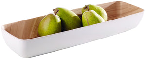 miska Frida 2/4 GN; Größe GN 2/4, 3650ml, 53x16.2x7.5 cm (DxSxW); biały/naturalny; prostokątny