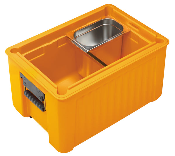 pojemnik termiczny do transportu Toplader T300; 28000ml, 62x42x40.5 cm (DxSxW); pomarańczowy