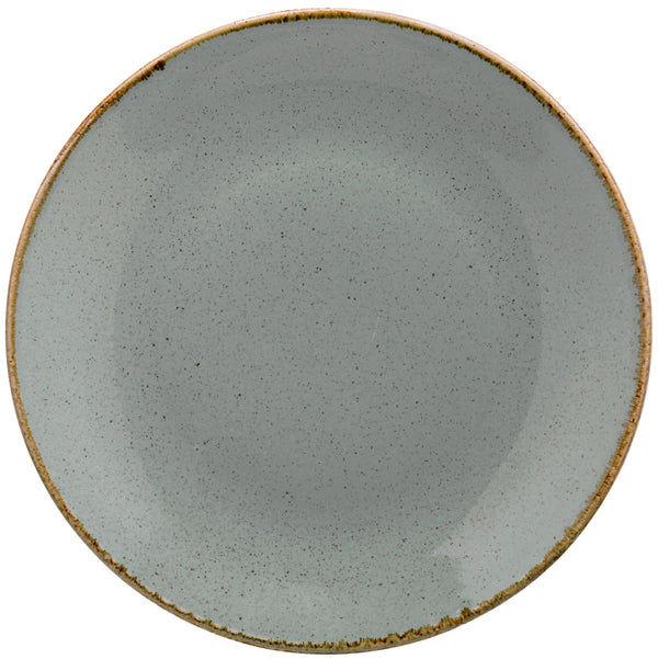 talerz płaski Sidina; 28 cm (Ø); szary; okrągły; 6 sztuka / opakowanie