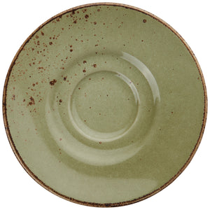 spodek do filiżanki do espresso Palana; 12.4 cm (Ø); limonka; okrągły; 6 sztuka / opakowanie