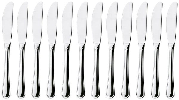 nóż do przystawki/deseru Tunis Basic; 19.6 cm (D); srebro, Griff srebro; 12 sztuka / opakowanie