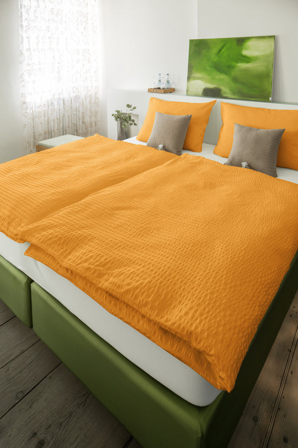 poszewka na poduszkę Mallorca zakładka hotelowa; 70x90 cm (DxS); złoto