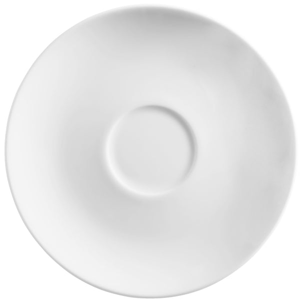 spodek do filiżanki do espresso Mixor; 12 cm (Ø); biały; okrągły; 6 sztuka / opakowanie