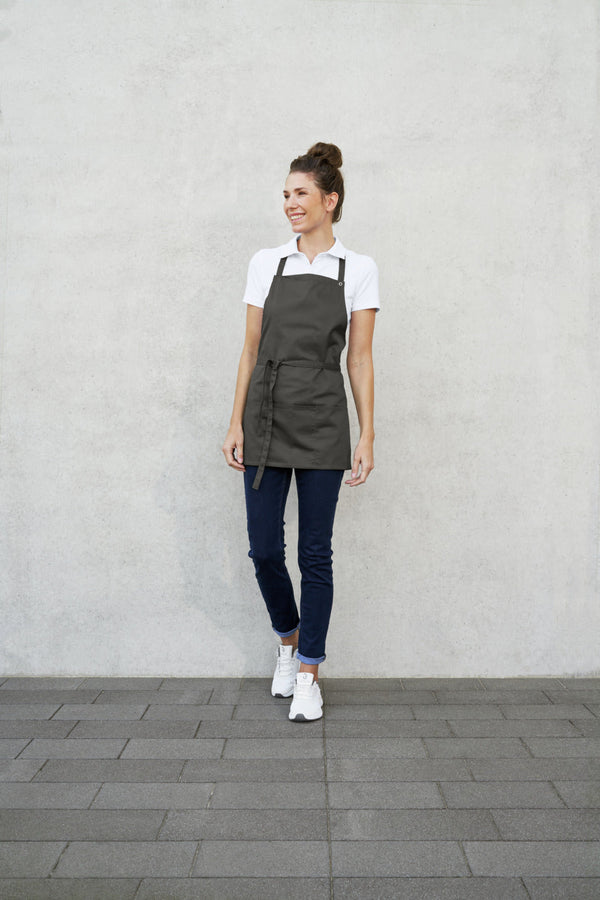 fartuszek Taras kolorowy 64x80 cm; 64x80 cm (DxS); szarobrązowy