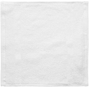 mały ręcznik Classico bez bordiury; 30x30 cm (SxD); biały; 5 sztuka / opakowanie
