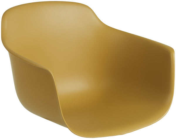 siedzisko Emeo z podłokietnikami; 58x50x40.5 cm (SxGxW); musztarda; 2 sztuka / opakowanie