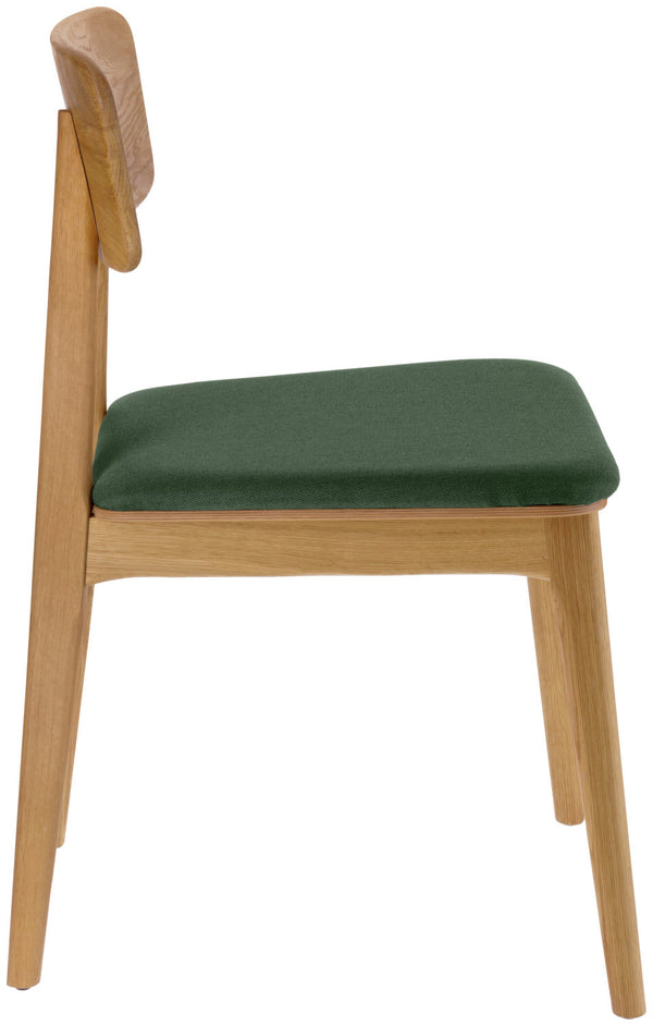 Stuhl Yorin Stoff; 47x55x82 cm (SxGxW); zielony; 2 sztuka / opakowanie