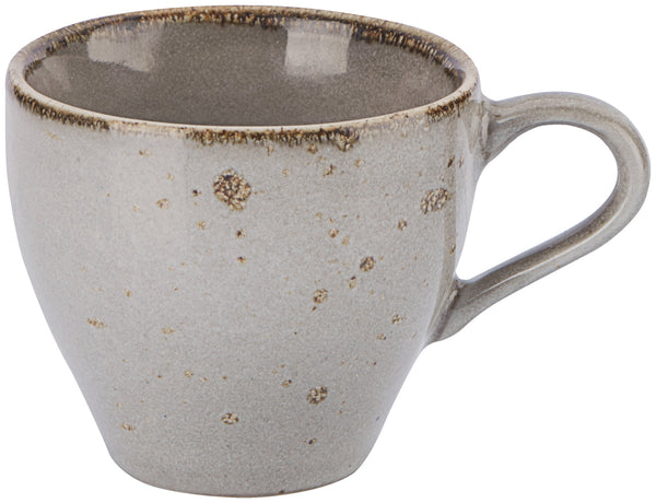 filiżanka do espresso Palana; 120ml, 6.8x6.1 cm (ØxW); szary; 6 sztuka / opakowanie